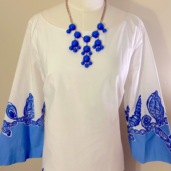 Lilly Pulitzer Shauna Tunic Dress Fallin in Love - Picture 3 of 8